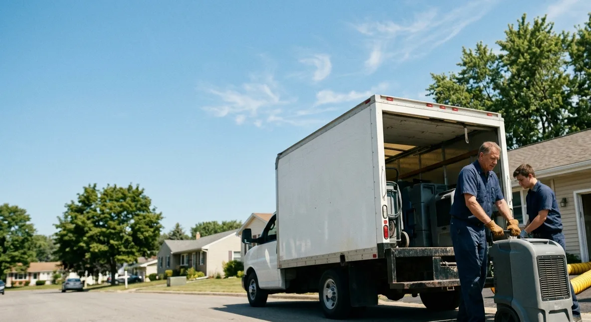 Water Damage Cleanup in Tyner, IN near me